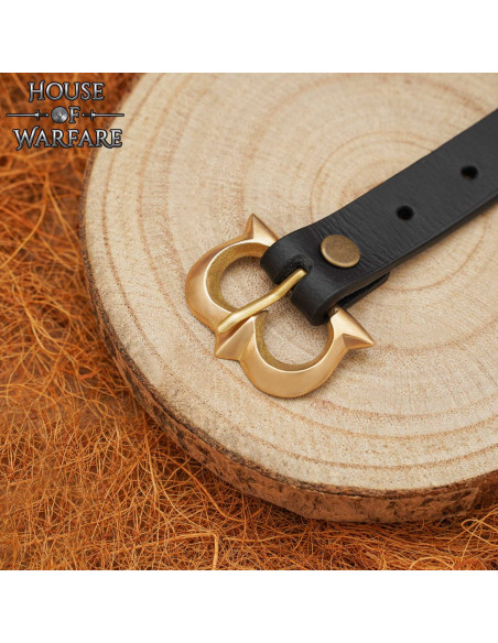 Boucle médiévale en laiton pour...