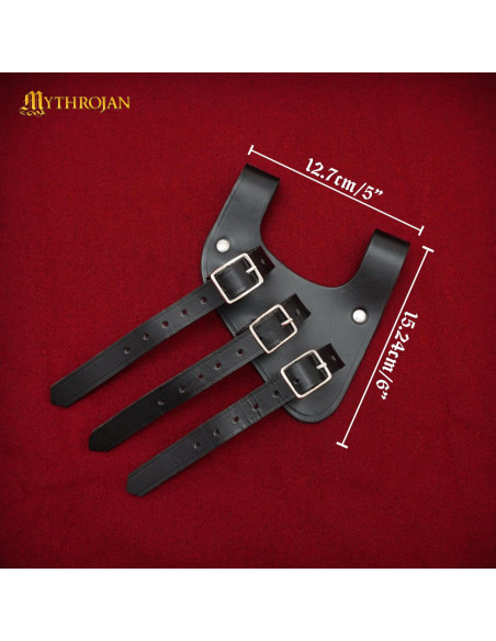 Tahalí noir pour les épées des...