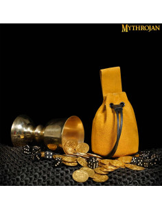Sac médiéval pour les amateurs de loisirs - Jaune...