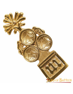 Trèfle médiéval décoratif pour ceintures