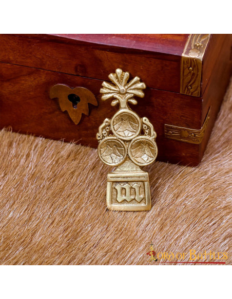 Trèfle médiéval décoratif pour ceintures