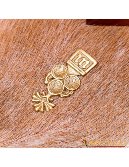 Trèfle médiéval décoratif pour ceintures