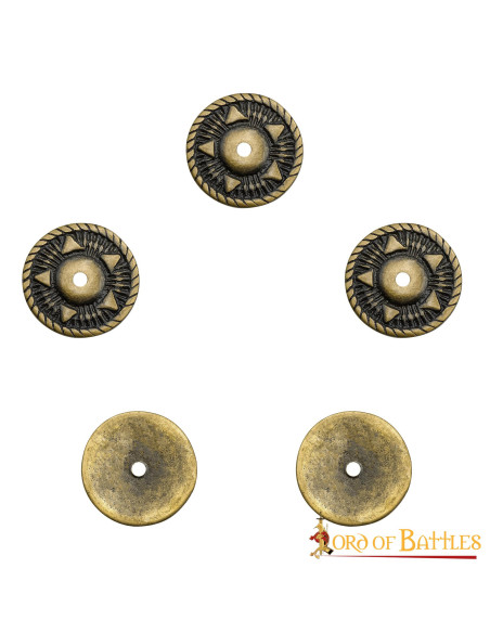 Ensemble de 5 ornements pentagramme...