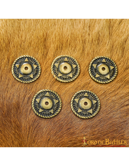 Ensemble de 5 ornements pentagramme...