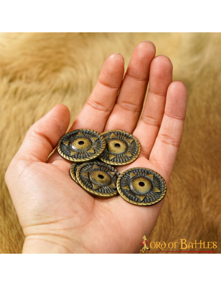 Ensemble de 5 ornements pentagramme...