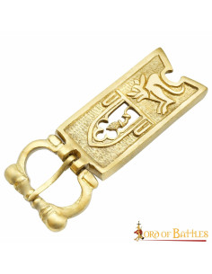 Boucle chardon pour ceintures médiévales