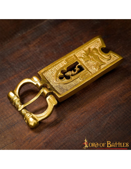 Boucle chardon pour ceintures médiévales