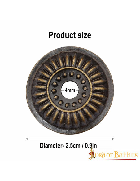 Ensemble de 5 ornements médiévaux en...