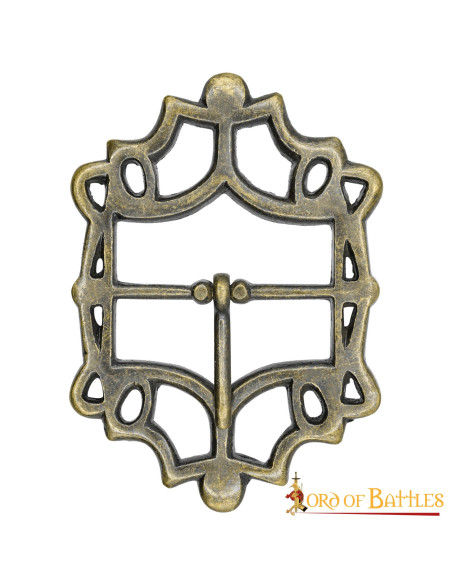 Boucle de ceinture pirate en laiton...