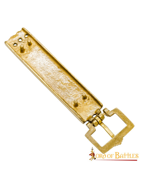 Longue boucle de ceinture viking en...