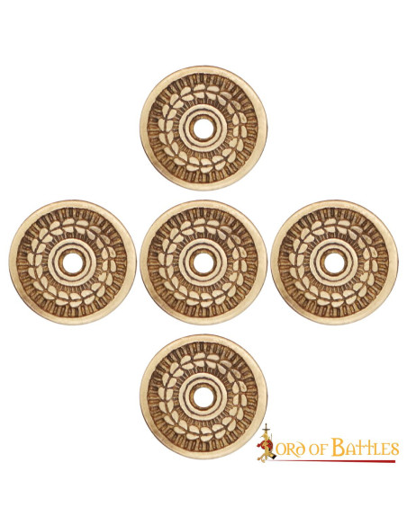 Ensemble de 5 ornements de couronne...