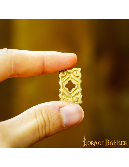 Ensemble de 5 trèfles médiévaux en...