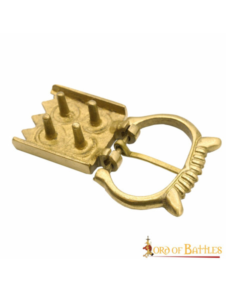 Boucle et finition florale pour...