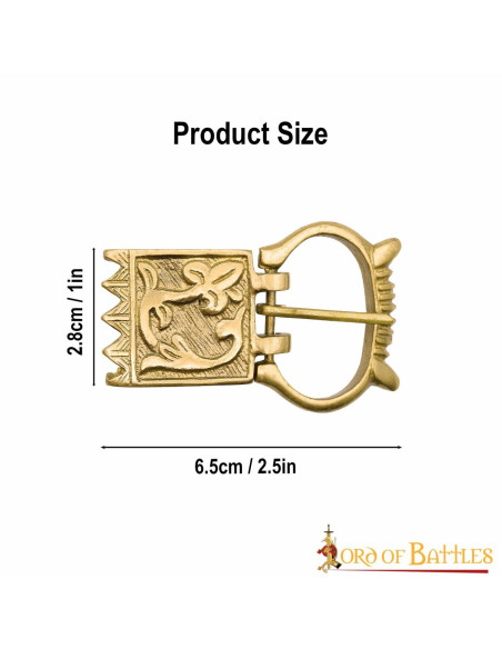 Boucle et finition florale pour...