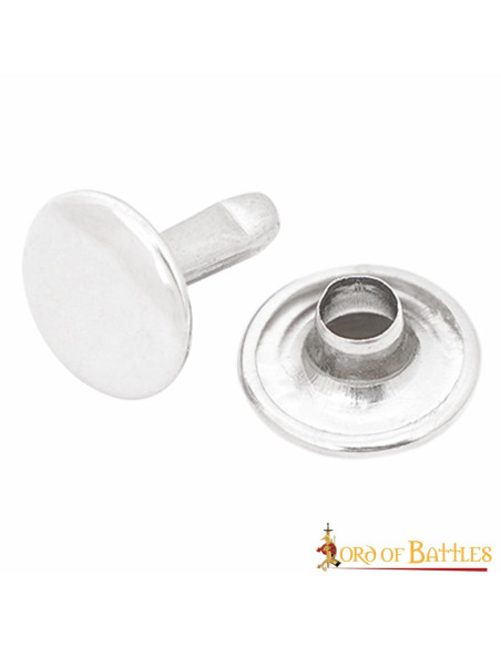 Lot de 100 boutons, type rivet, en...