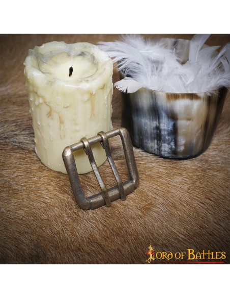 Lot de 3 boucles de ceinture vintage...