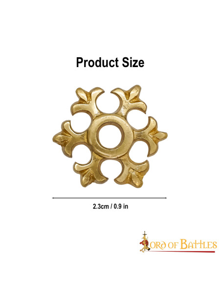 Set 5 fleurs médiévales pour...