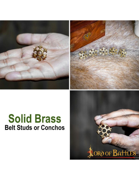 Set 5 fleurs médiévales pour...