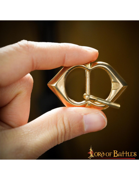 Lot de 5 boucles en laiton pour...