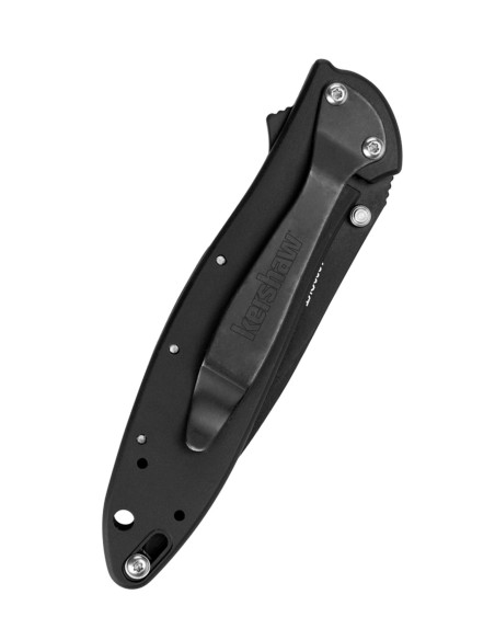 Couteau de poche Kershaw Leek, noir...