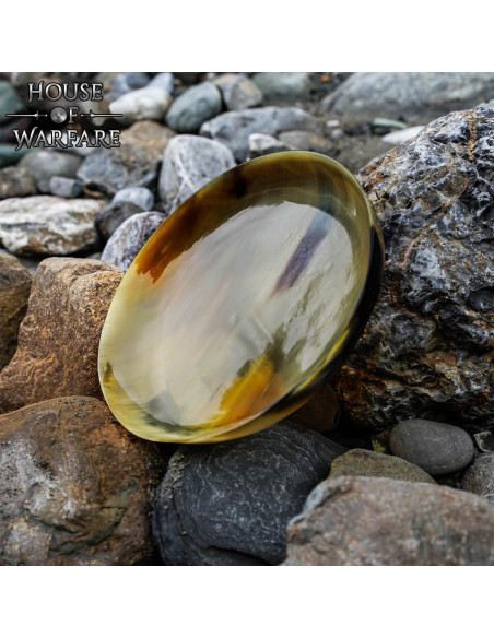 Assiette médiévale en corne de corne...