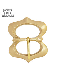 Boucle médiévale pour ceintures d'époque (5,2x4,5 cm.)