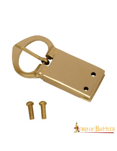 Boucle médiévale pour ceintures d'époque (6 cm.)