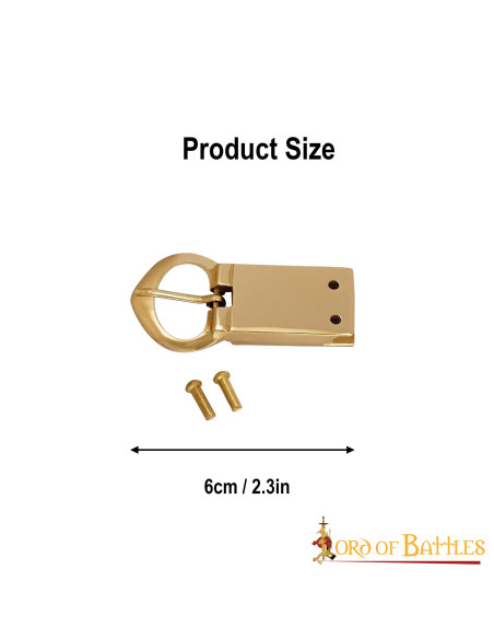 Boucle médiévale pour ceintures...