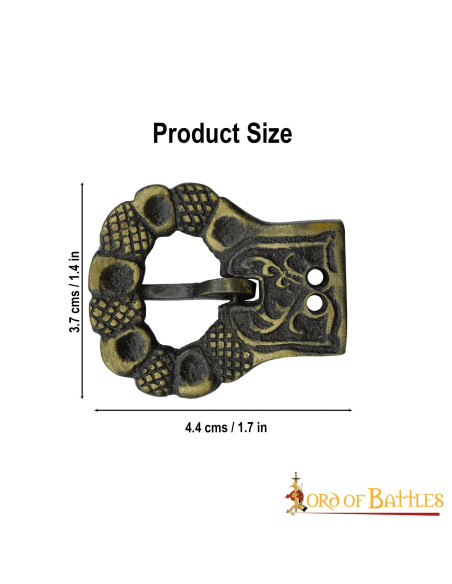 Ensemble de 5 boucles de ceinture...