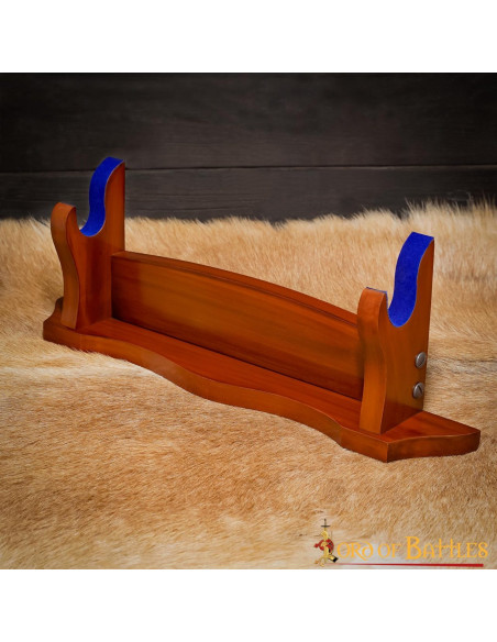 Support en bois pour katana, hache ou...