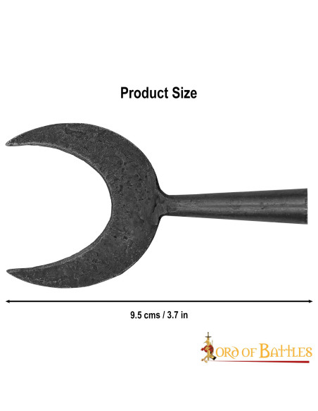 Pointe de flèche médiévale en forme...