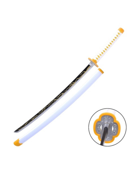 Katana en bambou Zenitsu Agatsuma de...