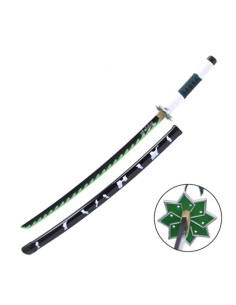 Katana en bambou Sanemi Shinazugawa de Kimetsu No Yaiba...