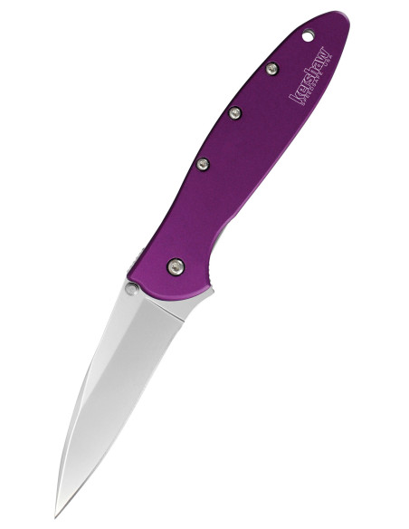 Couteau de poche Kershaw Leek, violet