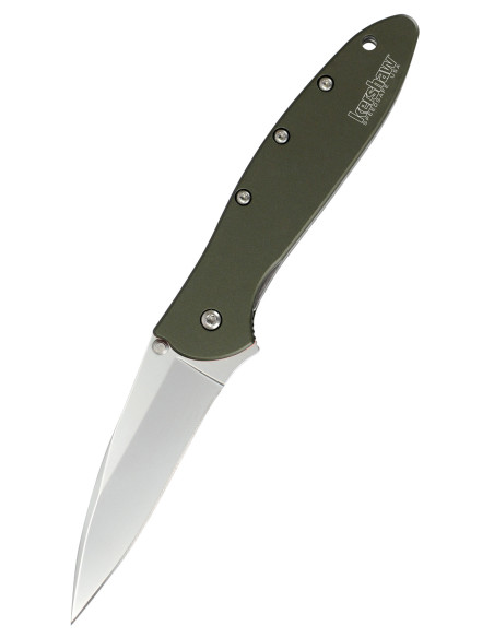 Couteau de poche Kershaw Leek, vert...