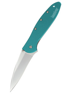 Couteau de poche Kershaw Leek, bleu sarcelle