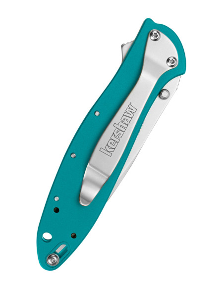 Couteau de poche Kershaw Leek, bleu...