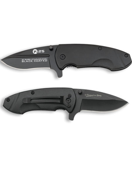 Couteau revêtu de titane K25 avec...