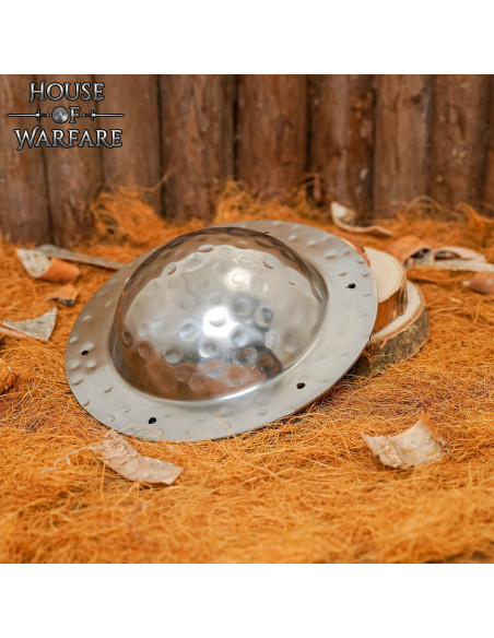 Umbo en argent pour boucliers viking...