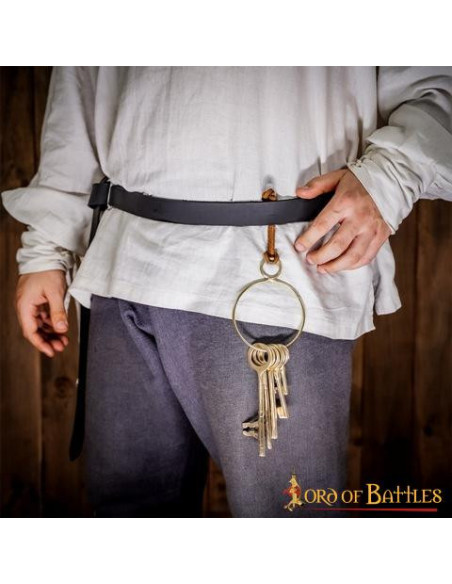 Set 5 clés avec porte-clés de donjons...