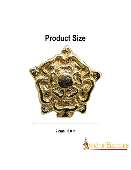 Lot de 5 roses tudor médiévales pour...