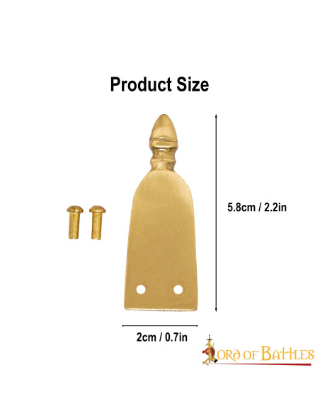 Fermeture de ceinture médiévale en...
