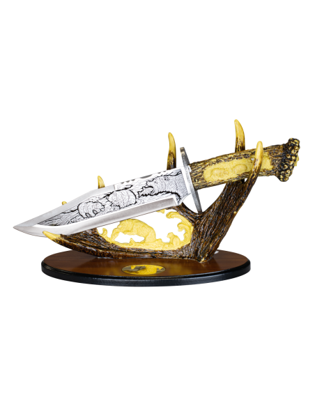 Ours de couteau décoratifs avec lame...