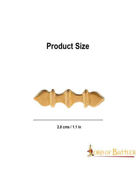 Ensemble de 5 ornements en laiton...