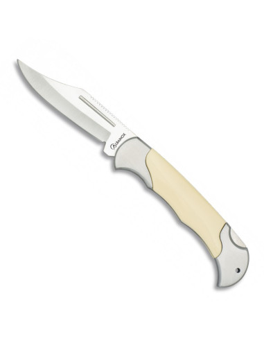 Couteau de poche Albainox lame en acier 3Cr13Mov de 8 cm.