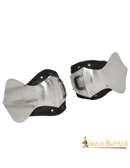 Coudières rembourrées en acier pour...