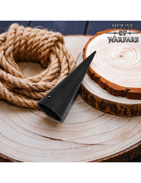 Contera pour pilum romain forgée à la...