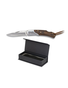 Couteau de poche Damas et Stamina Albainox (14,6 cm.)