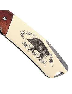 Troisième couteau de chasse au Sanglier (19 cm.) 2