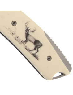 Troisième couteau de chasse au cerf (19 cm.) 2